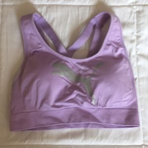 Lavender puma sports bra